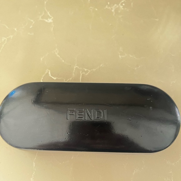 Fendi 100% authentic Italian prescription glasses Brn-orange Excellent condition - Picture 4 of 9